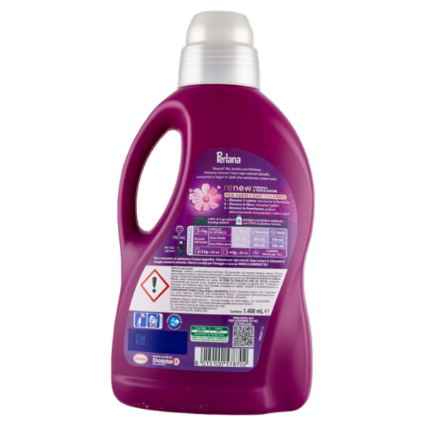 PERLANA Detersivo Colorati Incanto Floreale 28 lavaggi 1.400 mL
