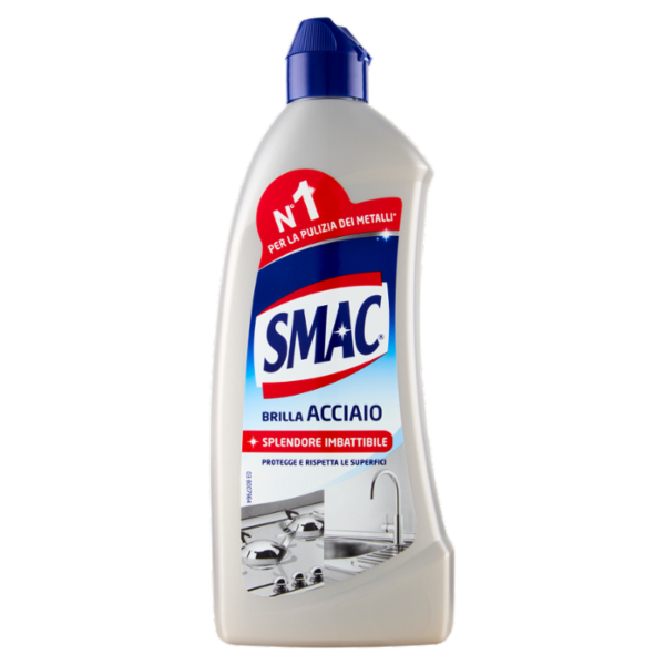 Smac Brilla Acciaio Crema 520 ml