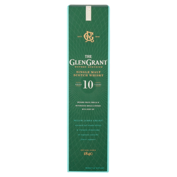 The Glen Grant Single Malt Scotch Whisky 10 Years 70 cl