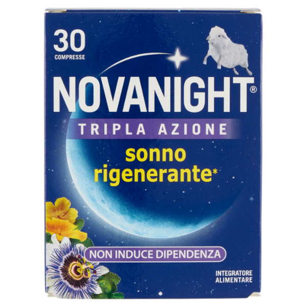 Novanight Tripla Azione sonno rigenerante* Compresse 30 x 0,975 g