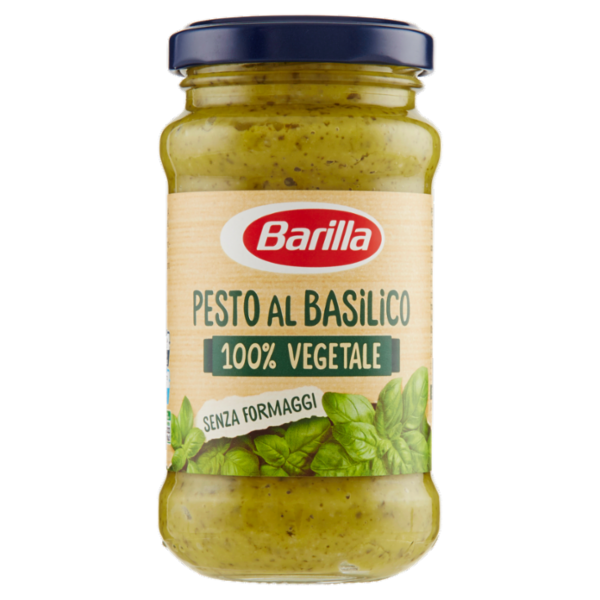 Barilla Pesto Genovese Vegan Condimento e Sugo per Pasta 195 g
