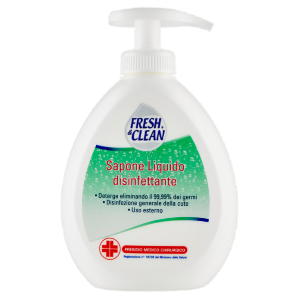 Fresh & Clean Sapone Liquido disinfettante 300 ml
