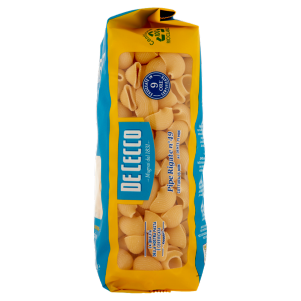 De Cecco Pipe Rigate n°49 500 g