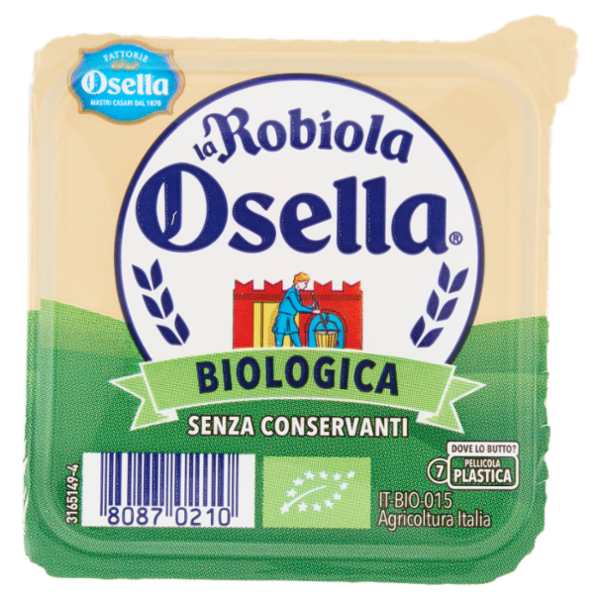 Fattorie Osella la Robiola Osella Biologica formaggio fresco biologico­ 90 g