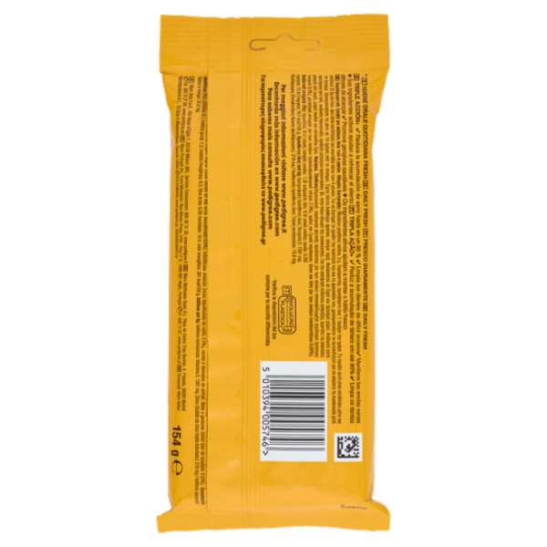 Pedigree Dentastix Fresh Snack per igiene orale Cane Grande 4 Pezzi 154 g