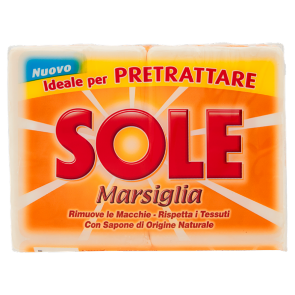 Sole Sapone per bucato Bianco 2 x 250 gr