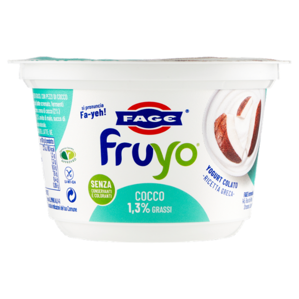 Fage fruyo Cocco 1,3% Grassi 150 g