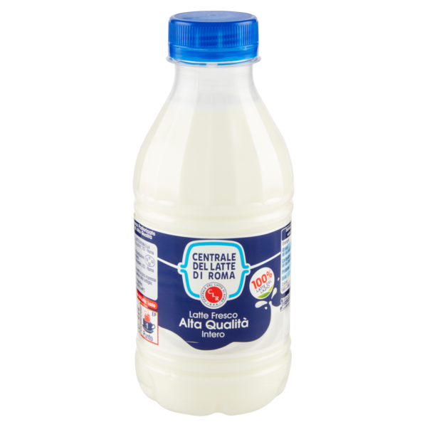 Centrale del Latte di Roma Latte Fresco Alta Qualità Intero 500 ml
