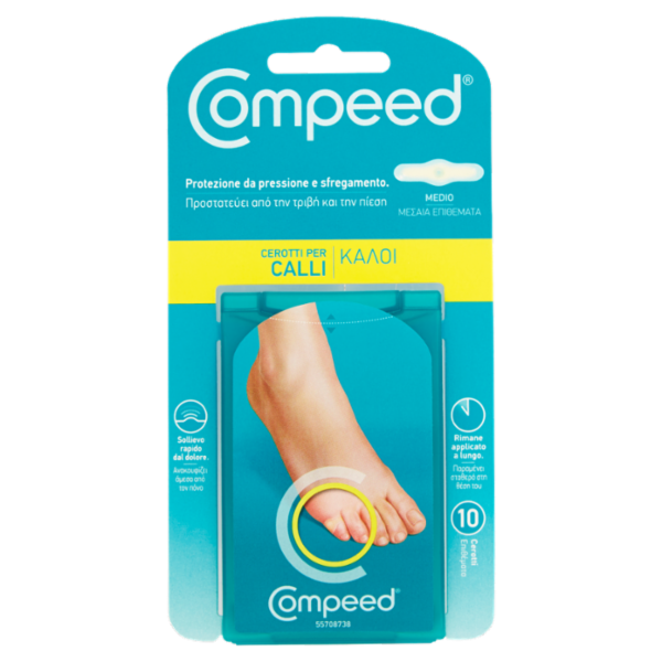 Compeed Cerotti per Calli Medio 10 pz