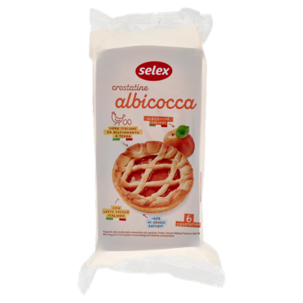 Selex Crostatine all'Albicocca 6x40 g
