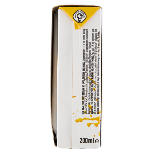 alce nero Pesca e Mango Senza Zuccheri Aggiunti 3 x 200 ml