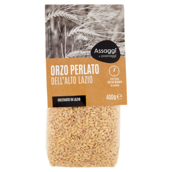 Assaggi e paesaggi Orzo Perlato dell'Alto Lazio 400 g
