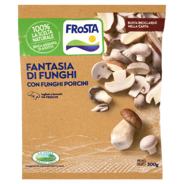 FRoSTA Fantasia di Funghi con Funghi Porcini 300 g
