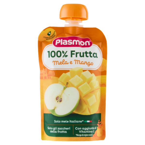 Plasmon 100% Frutta Mela e Mango 100 g
