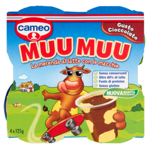 Cameo Muu Muu Gusto Cioccolato 4 x 125 g