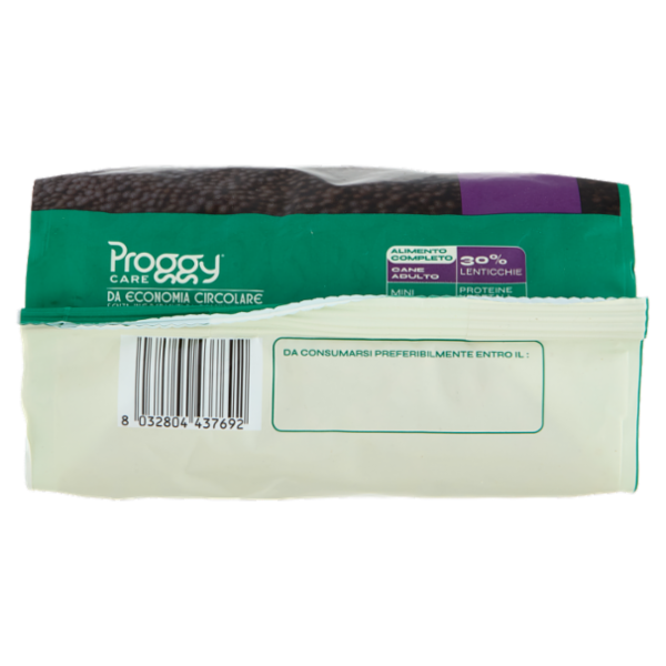 Proggy Care 30% Lenticchie Alimento Completo Cane Adulto Mini 1-10Kg 800 g