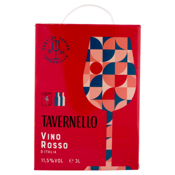 Tavernello Vino Rosso d'Italia 3 L