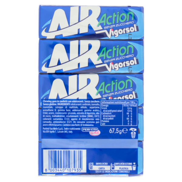 Vigorsol Air Action 5 Packs 67,5 g