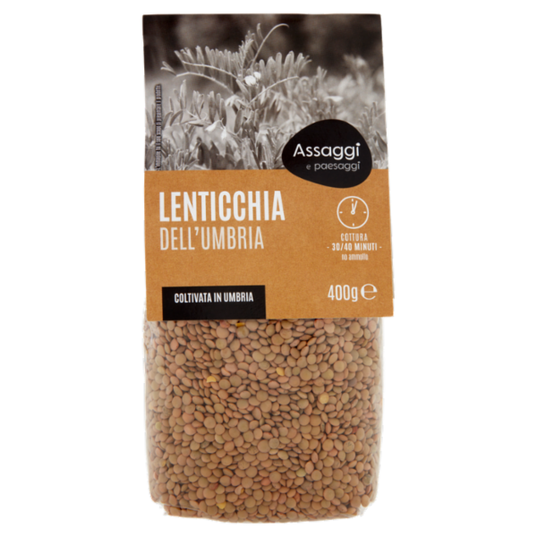 Assaggi e paesaggi Lenticchia dell'Umbria 400 g