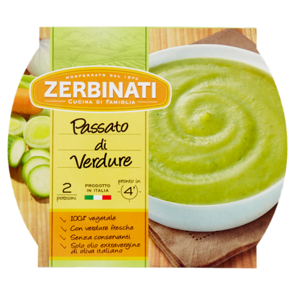 Zerbinati Passato di Verdure 620 g