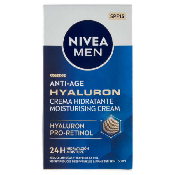Nivea Men Anti-Age Hyaluron Crema Hidratante 50 ml