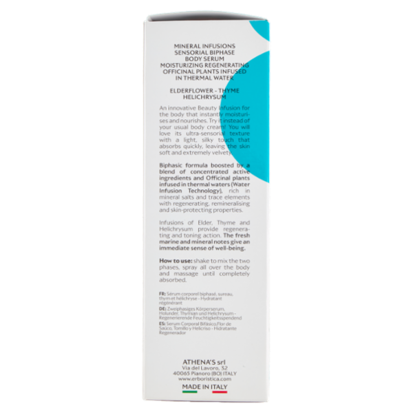 l'Erboristica Mineral Infusions Skincare Innovation Siero Corpo Rigenerante 150 ml