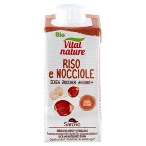 Vital Nature Bio Riso e Nocciole 200 Ml
