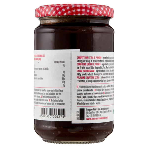 Le Conserve della Nonna Prugna dell'Emilia Romagna 340 g