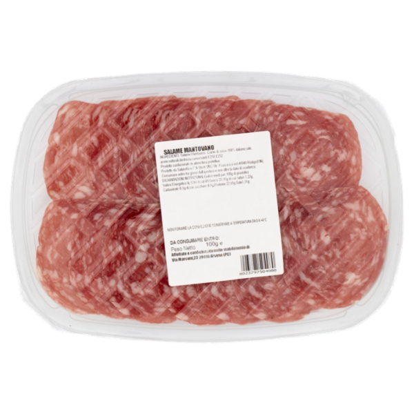 Assaggi e paesaggi Salame Mantovano 100 g