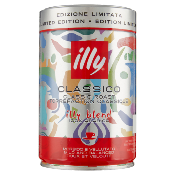 illy Art Collection Classico Caffè Tostato Macinato per Espresso 250 g
