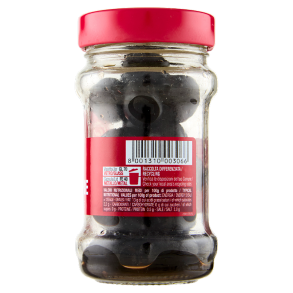 Polli Olive Nere Denocciolate 85 g