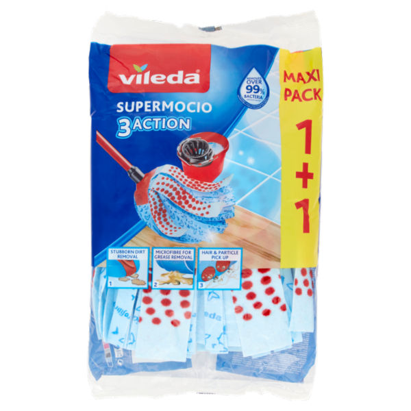 Vileda Supermocio 3Action 2 pz