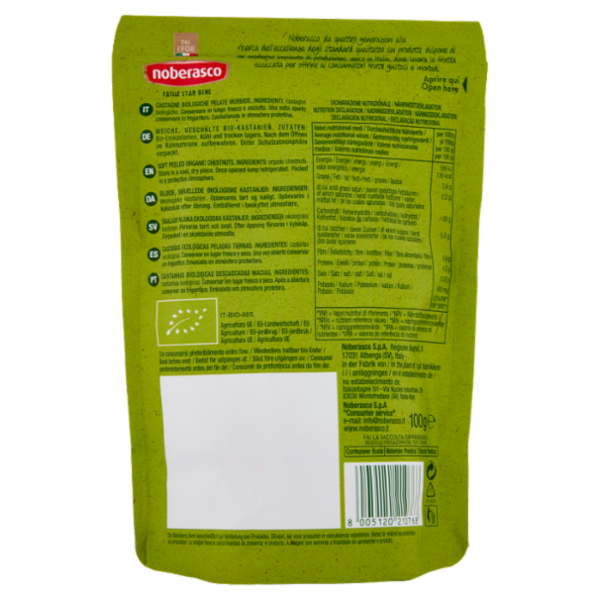 noberasco Bio Castagne Già Pelate 100 g