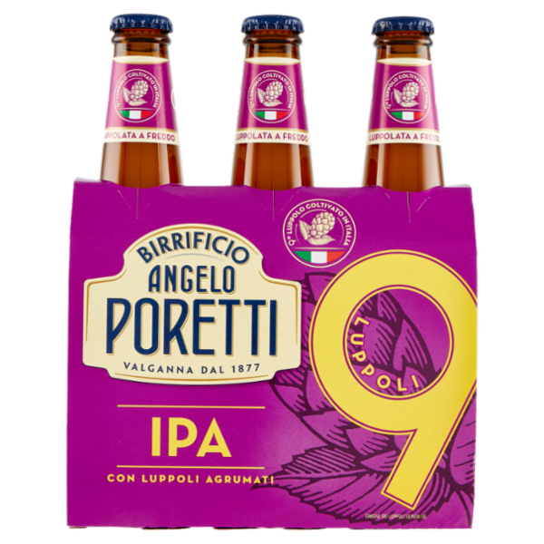 Birrificio Angelo Poretti IPA 9 Luppoli 3 x 33 cl