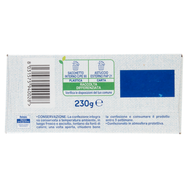 Humana Crema di Riso Biologica 230 g