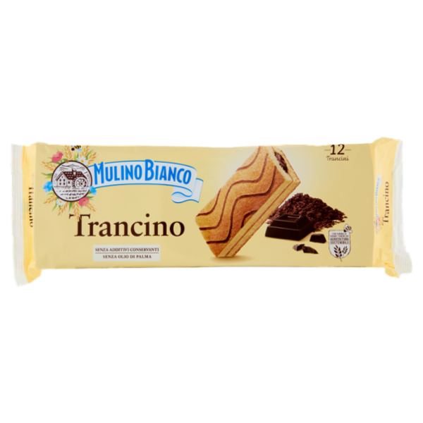 Mulino Bianco Trancino Merenda Senza Additivi Conservanti 12 pezzi 396g