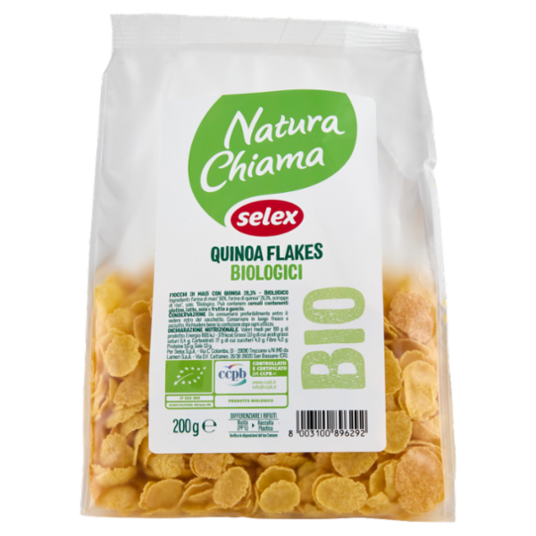 Selex Natura Chiama Quinoa Flakes Biologica 200 g