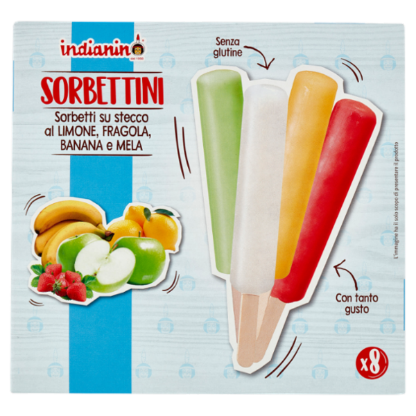 indianino Sorbettini 8 x 40 g