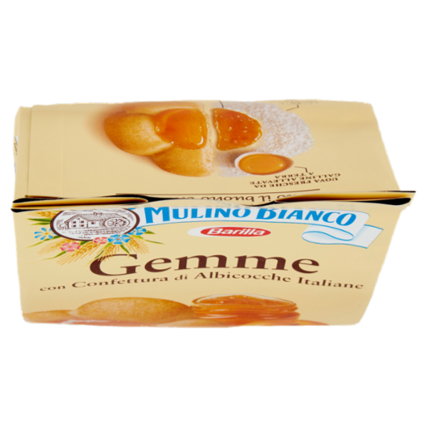 Mulino Bianco Gemme Biscotti con Confettura di Albicocche Italiane 200g