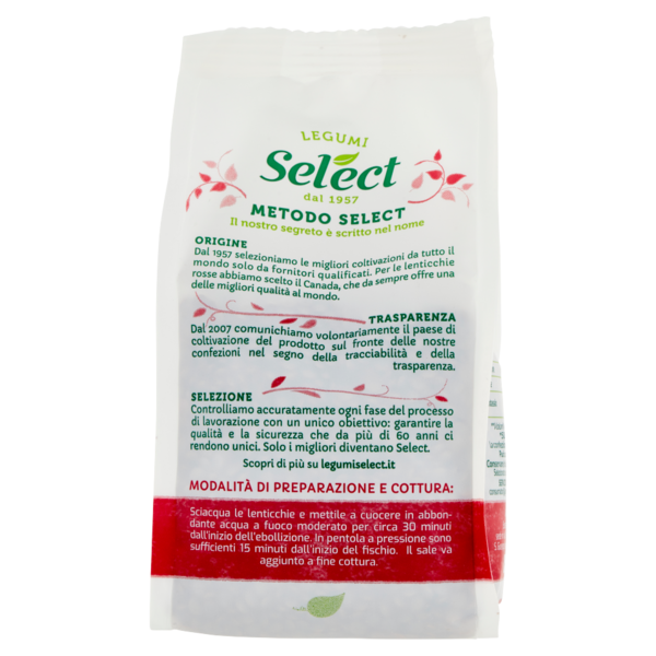 Select Selezioni dal Mondo Lenticchie Rosse 400 g