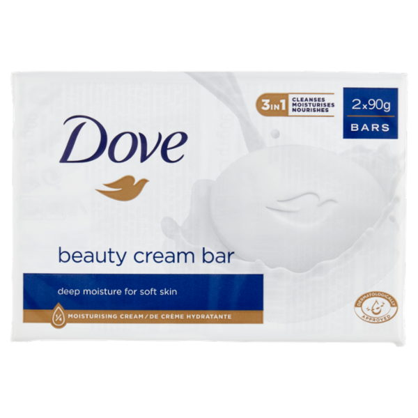 Dove beauty cream bar 2 x 90 g