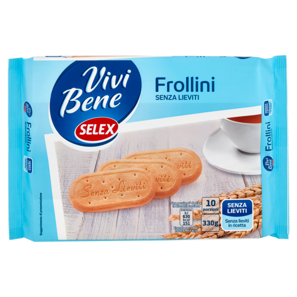Selex Vivi Bene Frollini Senza Lieviti 330 g
