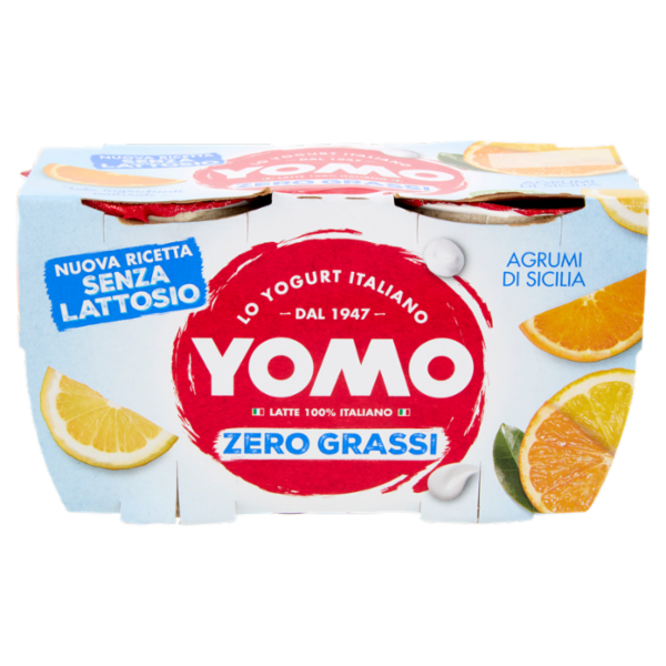 Yomo Zero Grassi Agrumi di Sicilia 2 x 125 g