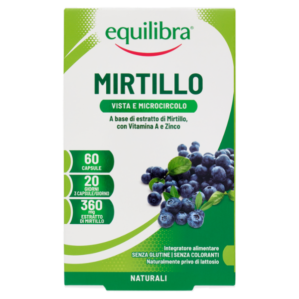 equilibra Mirtillo 60 Capsule 26 g