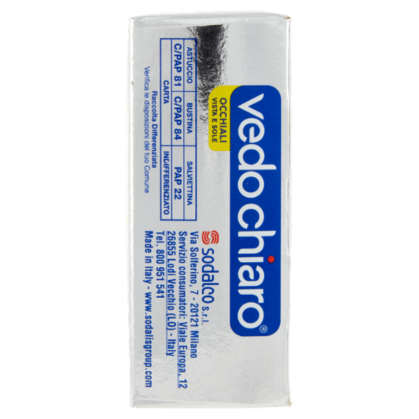 vedo chiaro Occhiali Vista e Sole salviettine umidificate 16 pz