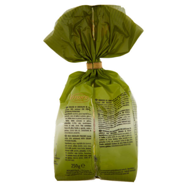 Witor's Sonetti Ovetti di Cioccolato al Latte con Cremoso Ripieno al Pistacchio 250 g