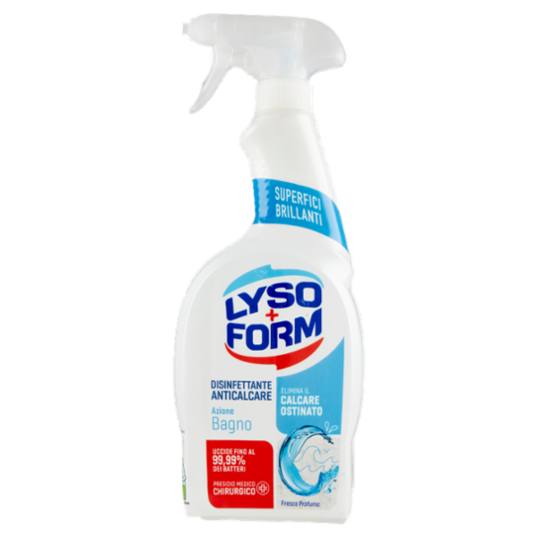 Lysoform Disinfettante Anticalcare Azione Bagno Fresco Profumo 700 ml