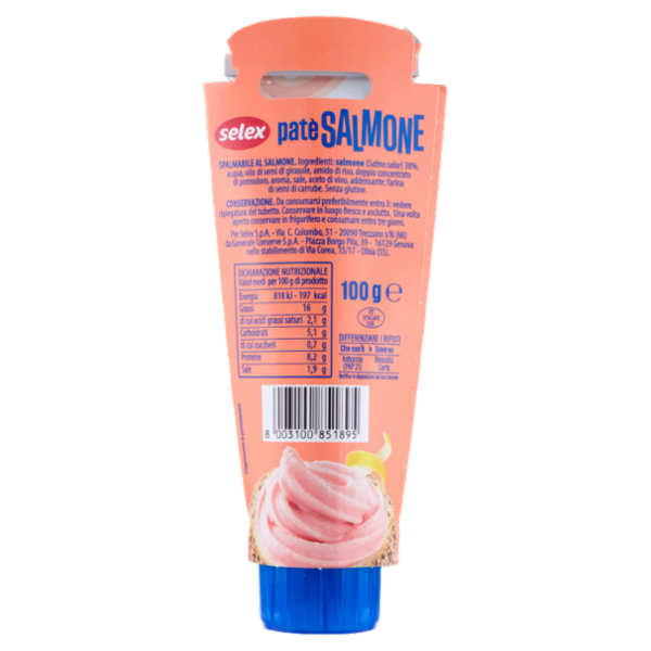 Selex Paté al Salmone 100 g