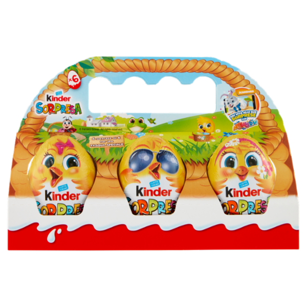 Kinder Sorpresa 6 x 20 g