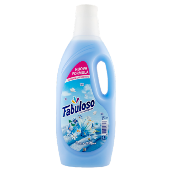 Fabuloso ammorbidente diluito Fresco Mattino 21 lavaggi 1,5 L
